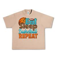 Burro eat sleep basketball repeat Urban Heavy Tee - HRA Design Shop