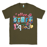 Army Green staff squad Classic Tee - AdoDesignShop