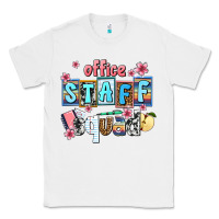 White staff squad Classic Tee - AdoDesignShop