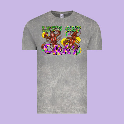 Let's Get Cray Vintage Tee Designed By Fadigitalartstudio