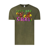Vintage Olive let's get cray Vintage Tee - FaDigitalArtStudio