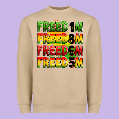 Freedom Freedom Freedom Freedom 1865 Heavyweight Sweatshirt Designed By Zillion Design Studio