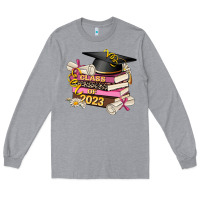 Heather Grey class of 2023 graduated Long Sleeve Tee - AdoDesignShop