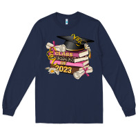 Navy class of 2023 graduated Long Sleeve Tee - AdoDesignShop