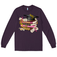Plum class of 2023 graduated Long Sleeve Tee - AdoDesignShop
