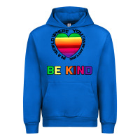 Cobalt In A World Where You Can Be Anything Be Kind Urban Hoodie - Bettercallsaul