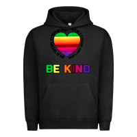 Pigment Black In A World Where You Can Be Anything Be Kind Urban Hoodie - Bettercallsaul