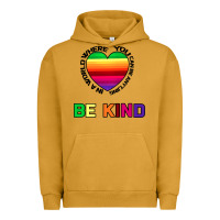 Pigment Peanut Butter In A World Where You Can Be Anything Be Kind Urban Hoodie - Bettercallsaul