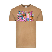 Vintage Camel stitch and lilo pink christmas coffee cups Vintage Tee - AdoDesignShop
