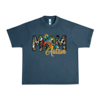 Midnight Navy mom autism Urban Heavy Tee - SublimationCraftShop