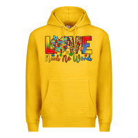 Lemon love needs no words Premium Hoodie - LillyAllenDesigns