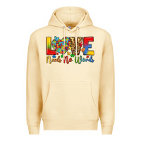 Pina Colada love needs no words Premium Hoodie - LillyAllenDesigns