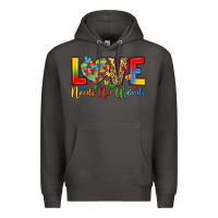 Smoke love needs no words Premium Hoodie - LillyAllenDesigns