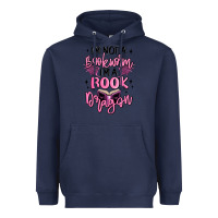 Navy i'm not a booksorm i'm a book dragon Heavyweight Hoodie - MaliasSmallBusiness