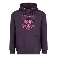 Plum i'm not a booksorm i'm a book dragon Heavyweight Hoodie - MaliasSmallBusiness