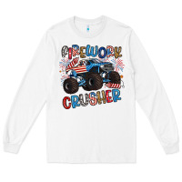 White firework crusher Long Sleeve Tee - Artiststas