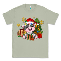 Matcha little cute christmas cow Classic Tee - AdoDesignShop