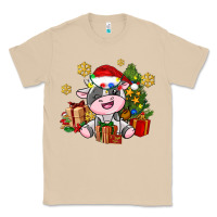 Mushroom little cute christmas cow Classic Tee - AdoDesignShop