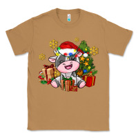 Toasted Coconut little cute christmas cow Classic Tee - AdoDesignShop