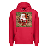 Cardinal santa merry christmas y'all Premium Hoodie - AdoDesignShop