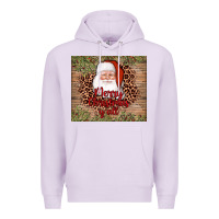 Lilac santa merry christmas y'all Premium Hoodie - AdoDesignShop