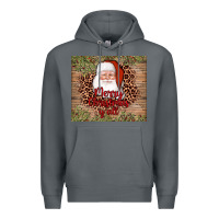 Rock santa merry christmas y'all Premium Hoodie - AdoDesignShop