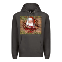 Smoke santa merry christmas y'all Premium Hoodie - AdoDesignShop