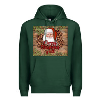 Sports Green santa merry christmas y'all Premium Hoodie - AdoDesignShop