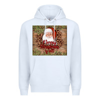 White santa merry christmas y'all Premium Hoodie - AdoDesignShop