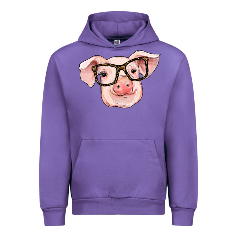 Pig With Glasses Urban Hoodie by RanaPortraitStore | Teevron