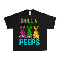 Black Chillin with my peeps Ester Day Urban Heavy Tee - Neo Western