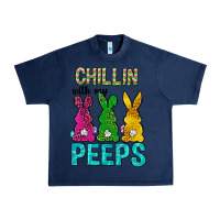 Navy Chillin with my peeps Ester Day Urban Heavy Tee - Neo Western