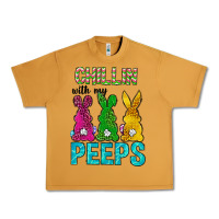 Peanut Butter Chillin with my peeps Ester Day Urban Heavy Tee - Neo Western