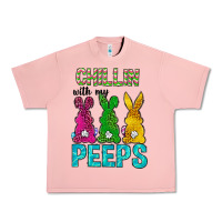 Salmon Chillin with my peeps Ester Day Urban Heavy Tee - Neo Western