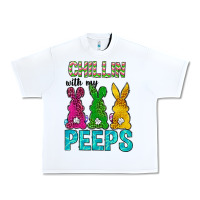 White Chillin with my peeps Ester Day Urban Heavy Tee - Neo Western