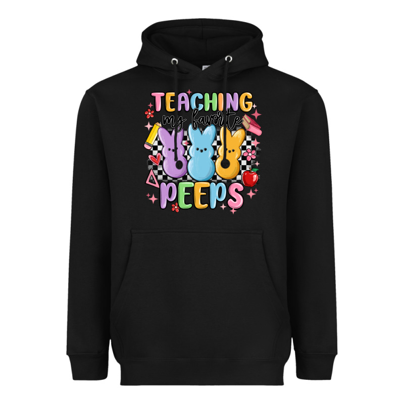 Teaching My Favorite Peeps Heavyweight Hoodie by MaliasSmallBusiness | Teevron