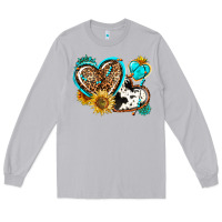 Moon Dust western leopard pride  hearts Long Sleeve Tee - AdoDesignShop