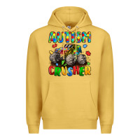 Antique Gold autism crusher Premium Hoodie - LillyAllenDesigns
