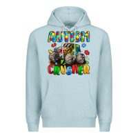 Blue Mist autism crusher Premium Hoodie - LillyAllenDesigns