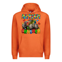 Carrot autism crusher Premium Hoodie - LillyAllenDesigns
