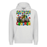 Dove Grey autism crusher Premium Hoodie - LillyAllenDesigns