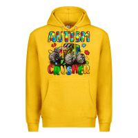 Lemon autism crusher Premium Hoodie - LillyAllenDesigns