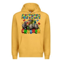 Mustard autism crusher Premium Hoodie - LillyAllenDesigns