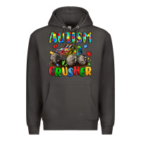 Smoke autism crusher Premium Hoodie - LillyAllenDesigns