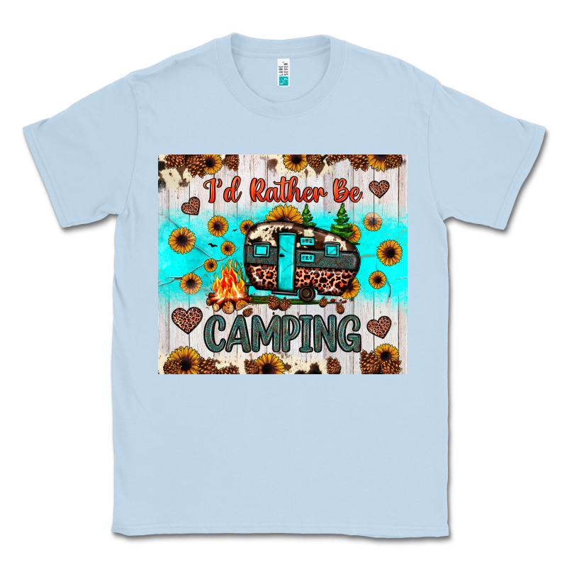 I’d Rather Be Camping Classic Tee by JahusDesignShop | Teevron