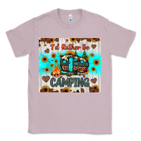 Lilac i’d rather be camping Classic Tee - JahusDesignShop