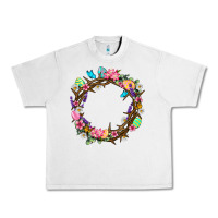 Lunar Rock Crown of thorns Easter Day Urban Heavy Tee - Neo Western