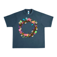 Midnight Navy Crown of thorns Easter Day Urban Heavy Tee - Neo Western