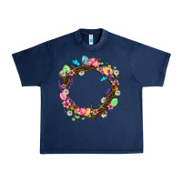 Navy Crown of thorns Easter Day Urban Heavy Tee - Neo Western