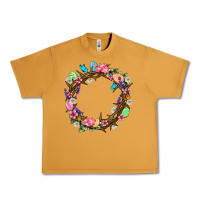 Peanut Butter Crown of thorns Easter Day Urban Heavy Tee - Neo Western